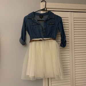 Girls Denim Dress